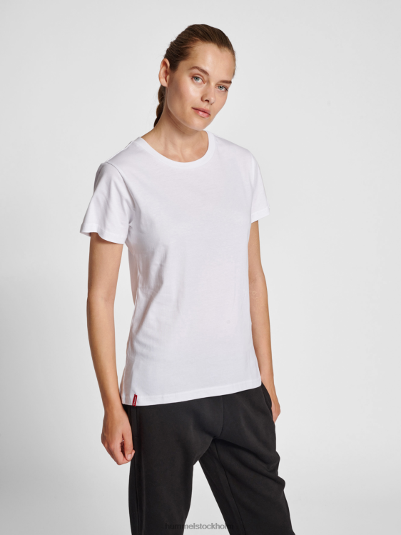 se Hummel kvinnor hmlröd tung t-shirt s/s LL40V2945 "kortärmad t-shirt"