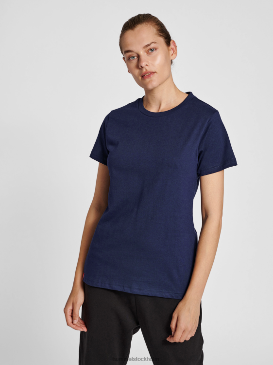 se Hummel kvinnor hmlröd tung t-shirt s/s LL40V2948 "kortärmad t-shirt"