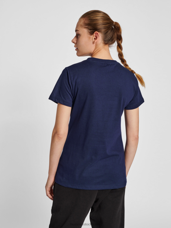 se Hummel kvinnor hmlröd tung t-shirt s/s LL40V2948 \"kortärmad t-shirt\"