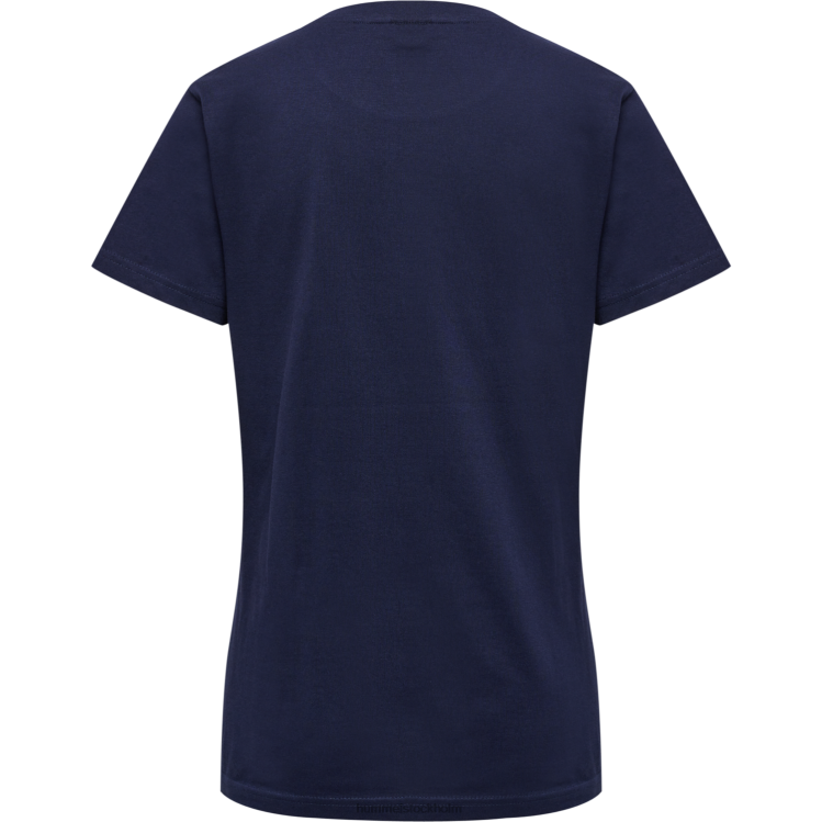 se Hummel kvinnor hmlröd tung t-shirt s/s LL40V2948 \"kortärmad t-shirt\"