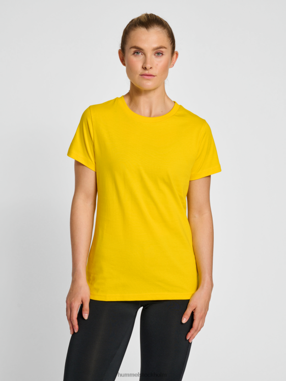 se Hummel kvinnor hmlröd tung t-shirt s/s LL40V2953 "kortärmad t-shirt"