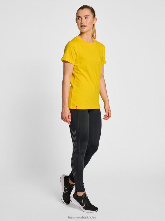 se Hummel kvinnor hmlröd tung t-shirt s/s LL40V2953 \"kortärmad t-shirt\"