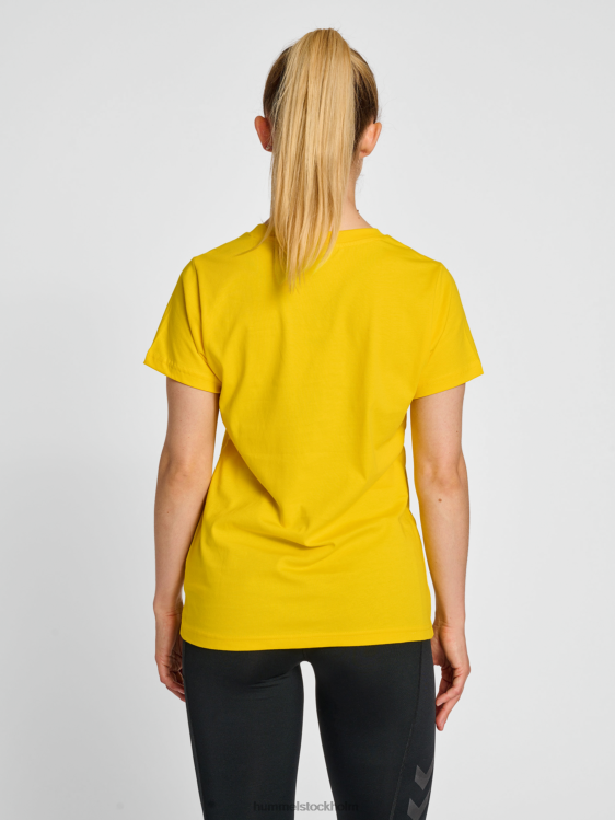 se Hummel kvinnor hmlröd tung t-shirt s/s LL40V2953 \"kortärmad t-shirt\"