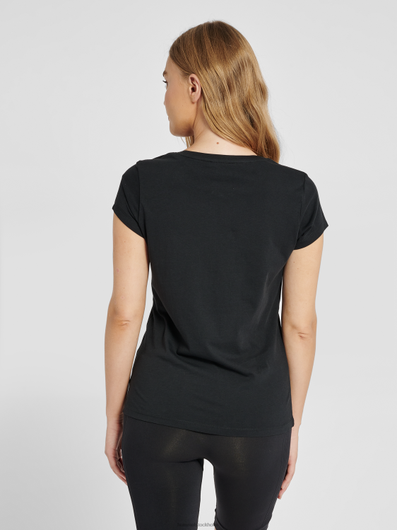 se Hummel kvinnor hmlsenga t-shirt s/s LL40V3691 \"t-shirt med vid hals\"