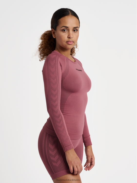 se Hummel kvinnor hmlshaping sömlös t-shirt l/s LL40V3684 "sömlös t-shirt"