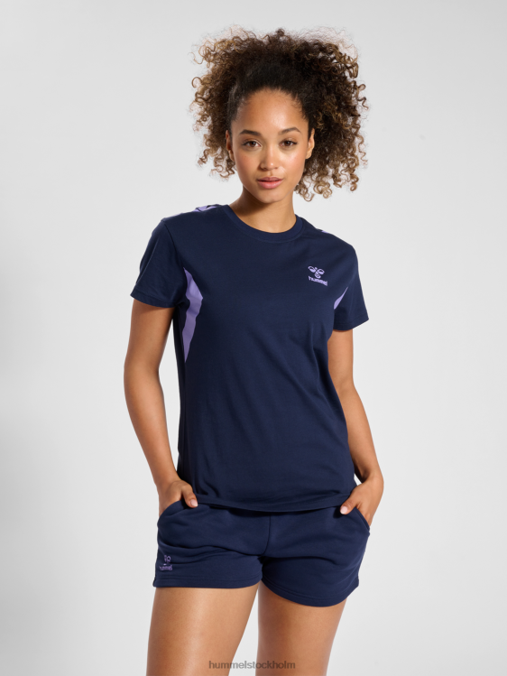 se Hummel kvinnor hmlstaltisk bomull t-shirt s/s LL40V2258 "sportig t-shirt"
