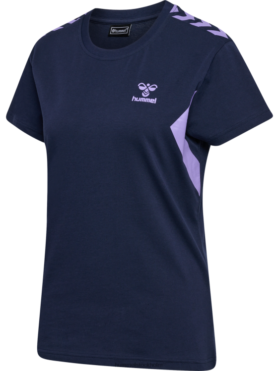 se Hummel kvinnor hmlstaltisk bomull t-shirt s/s LL40V2258 \"sportig t-shirt\"