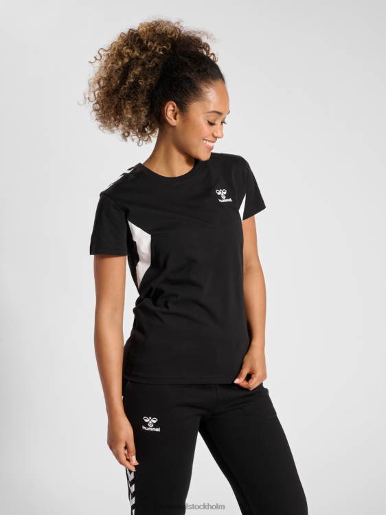 se Hummel kvinnor hmlstaltisk bomull t-shirt s/s LL40V2292 "sportig t-shirt"