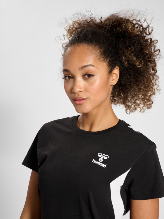 se Hummel kvinnor hmlstaltisk bomull t-shirt s/s LL40V2292 \"sportig t-shirt\"