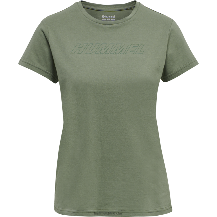 se Hummel kvinnor hmlte cali bomull t-shirt LL40V3601 \"träningströja\"