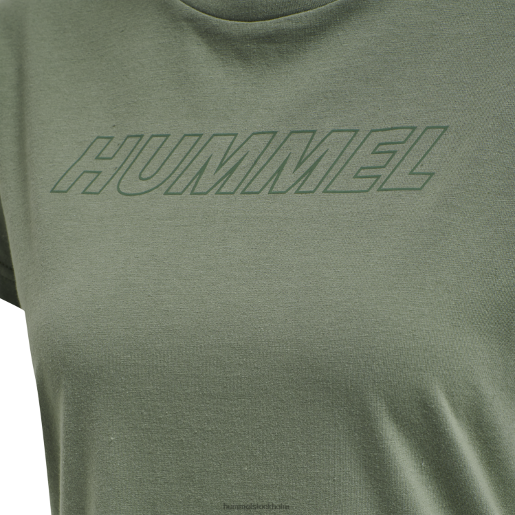 se Hummel kvinnor hmlte cali bomull t-shirt LL40V3601 \"träningströja\"