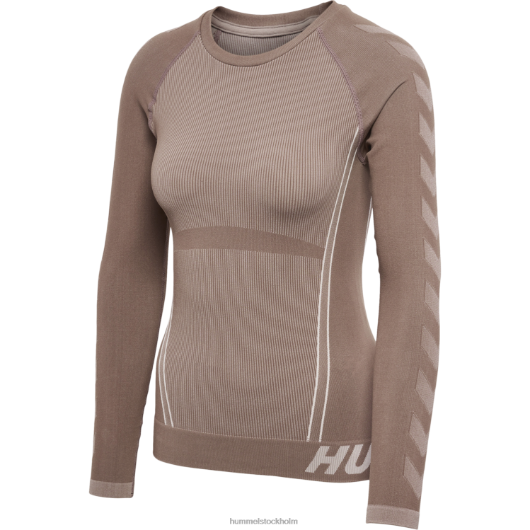 se Hummel kvinnor hmlte christel sömlös t-shirt l/s LL40V2770 \"långärmad t-shirt\"