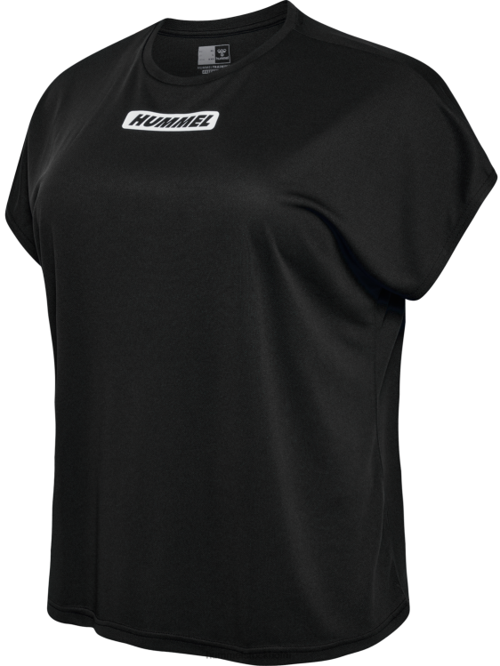 se Hummel kvinnor hmlte kurvig lös t-shirt plus LL40V2268 \"lös t-shirt\"