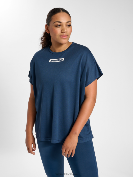 se Hummel kvinnor hmlte kurvig lös t-shirt plus LL40V2279 "lös t-shirt"