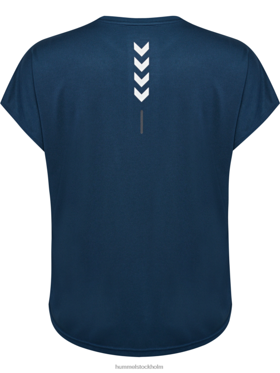 se Hummel kvinnor hmlte kurvig lös t-shirt plus LL40V2279 \"lös t-shirt\"