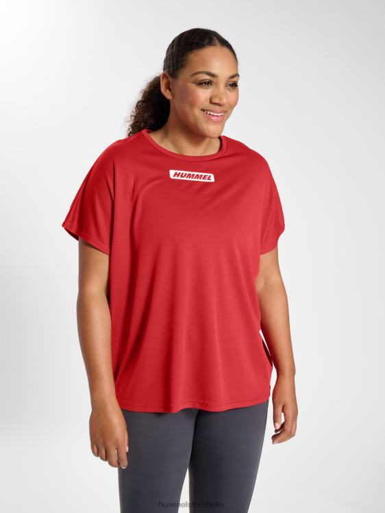 se Hummel kvinnor hmlte kurvig lös t-shirt plus LL40V2419 "lös t-shirt"