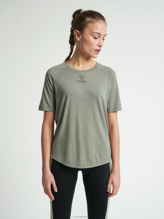 se Hummel kvinnor hmlvanja t-shirt s/s LL40V3638 "kortärmad t-shirt"