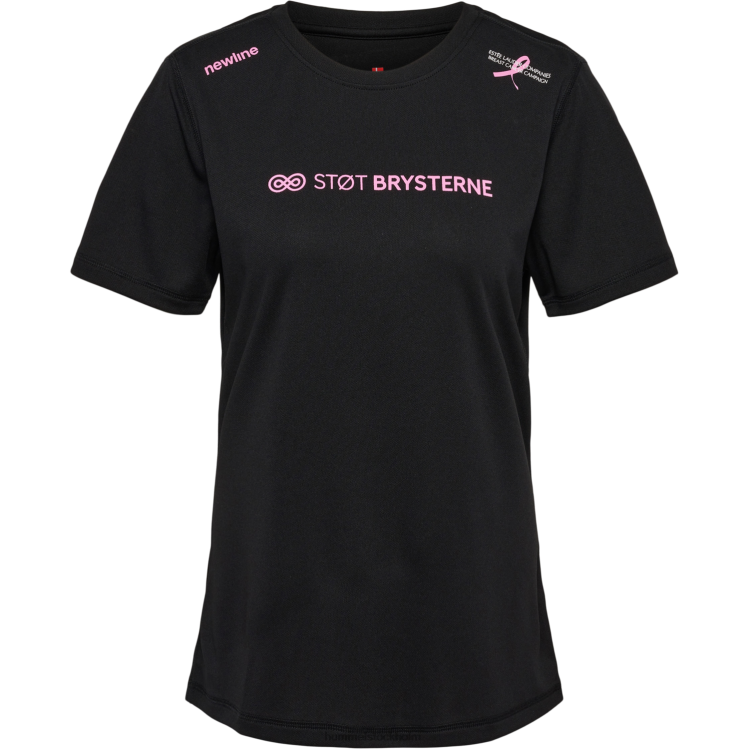 se Hummel kvinnor nwlsb s/s race tee LL40V2926 \"support the breasts t-shirt\"