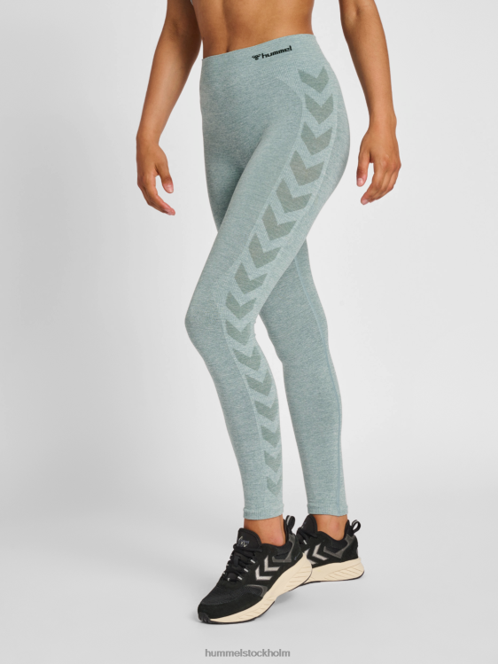 se Hummel kvinnor hmlci sömlösa tights med mitten av midjan LL40V2815 "sömlösa strumpbyxor"