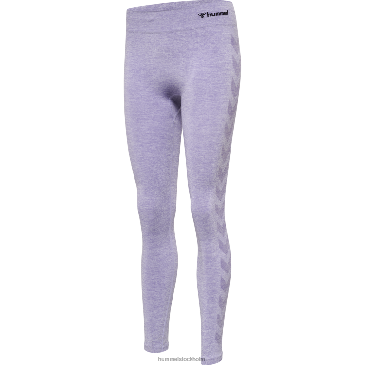 se Hummel kvinnor hmlci sömlösa tights med mitten av midjan LL40V3501 \"sömlösa strumpbyxor\"