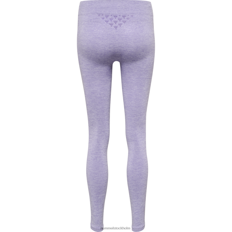 se Hummel kvinnor hmlci sömlösa tights med mitten av midjan LL40V3501 \"sömlösa strumpbyxor\"