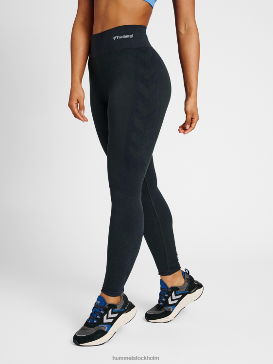 se Hummel kvinnor hmlclea sömlösa tights med mitten av midjan LL40V2642 "sömlösa strumpbyxor"