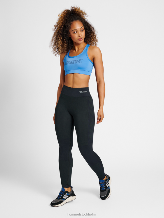 se Hummel kvinnor hmlclea sömlösa tights med mitten av midjan LL40V2642 \"sömlösa strumpbyxor\"