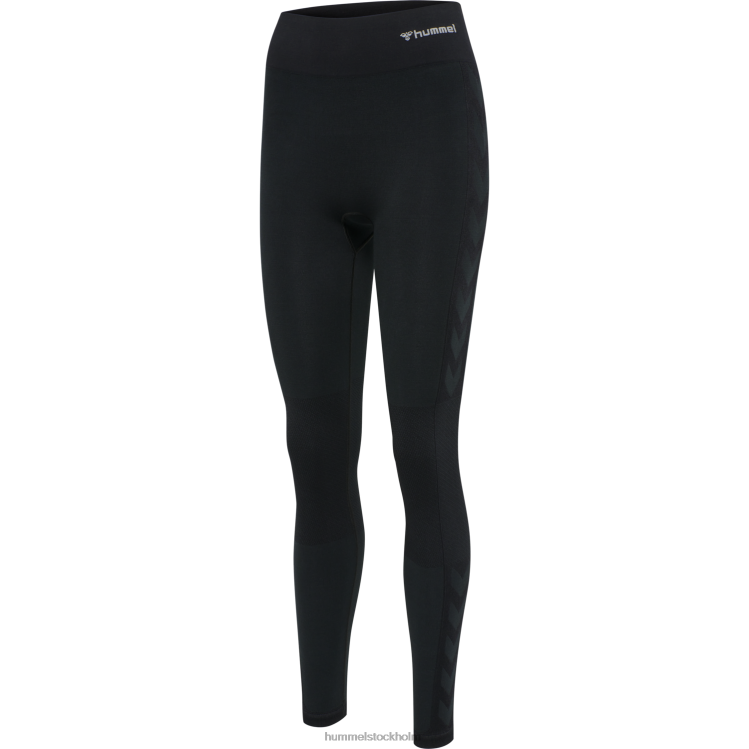 se Hummel kvinnor hmlclea sömlösa tights med mitten av midjan LL40V2642 \"sömlösa strumpbyxor\"