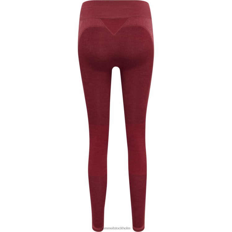 se Hummel kvinnor hmlclea sömlösa tights med mitten av midjan LL40V2792 \"sömlösa strumpbyxor\"