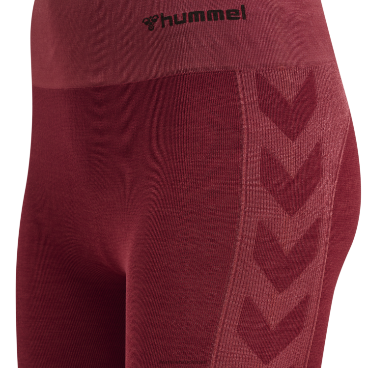 se Hummel kvinnor hmlclea sömlösa tights med mitten av midjan LL40V2792 \"sömlösa strumpbyxor\"
