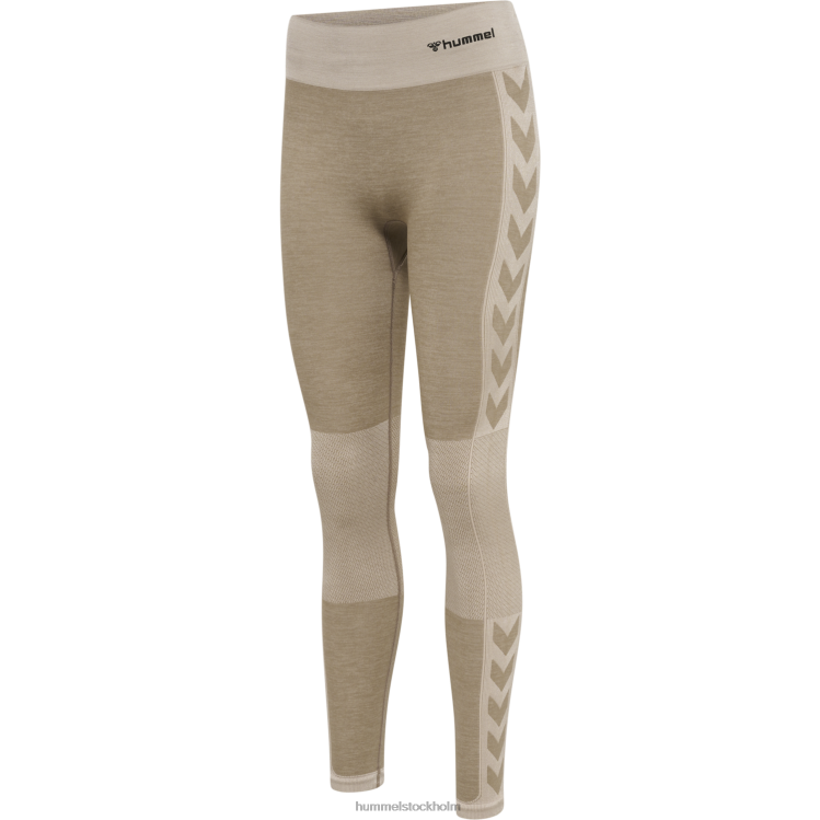 se Hummel kvinnor hmlclea sömlösa tights med mitten av midjan LL40V2835 \"sömlösa strumpbyxor\"
