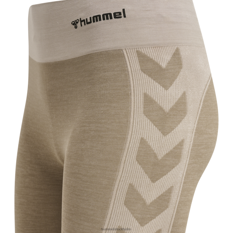 se Hummel kvinnor hmlclea sömlösa tights med mitten av midjan LL40V2835 \"sömlösa strumpbyxor\"