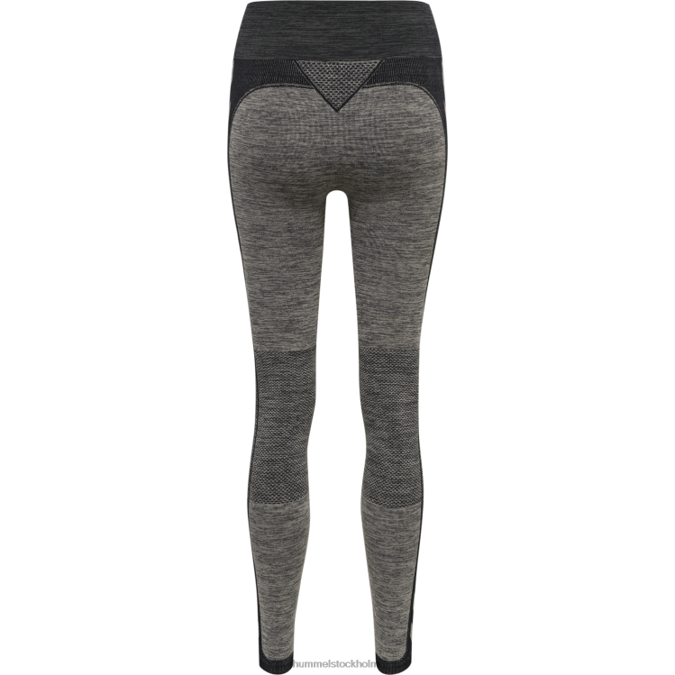 se Hummel kvinnor hmlclea sömlösa tights med mitten av midjan LL40V3094 \"sömlösa strumpbyxor\"