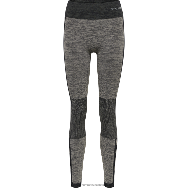 se Hummel kvinnor hmlclea sömlösa tights med mitten av midjan LL40V3094 \"sömlösa strumpbyxor\"