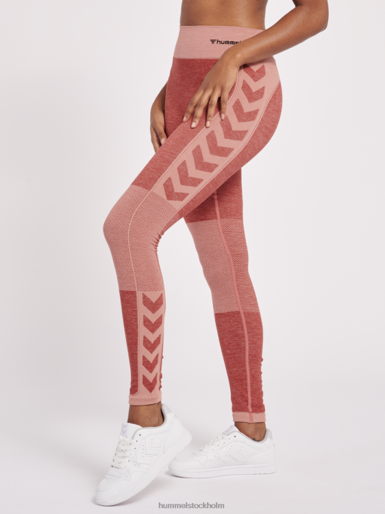 se Hummel kvinnor hmlclea sömlösa tights med mitten av midjan LL40V3373 "sömlösa strumpbyxor"
