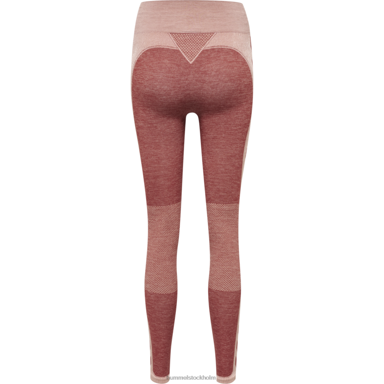 se Hummel kvinnor hmlclea sömlösa tights med mitten av midjan LL40V3373 \"sömlösa strumpbyxor\"