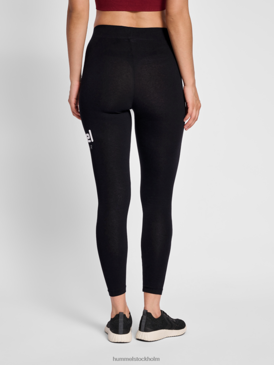 se Hummel kvinnor hmllgc daffy mw tights i bomull LL40V2737 \"mis midjetights\"