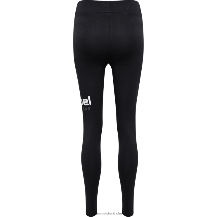 se Hummel kvinnor hmllgc daffy mw tights i bomull LL40V2737 \"mis midjetights\"