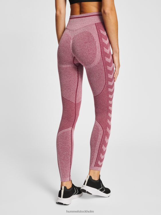 se Hummel kvinnor hmlmt lulu sömlösa scrunch-tights LL40V2745 \"sömlösa strumpbyxor\"