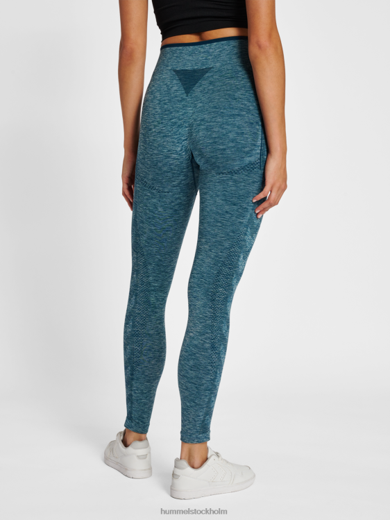 se Hummel kvinnor hmlmt una sömlösa tights med mitten av midjan LL40V2643 \"tights med mitten av midjan\"