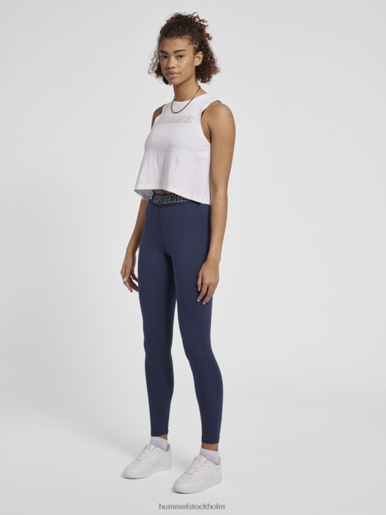 se Hummel kvinnor hmlte maja strumpbyxor i bomull med mid midja LL40V3020 \"tights med mitten av midjan\"