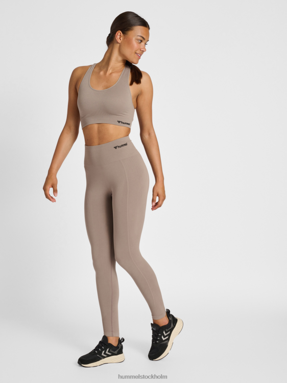 se Hummel kvinnor hmltif sömlösa tights med hög midja LL40V3106 \"sömlösa strumpbyxor\"
