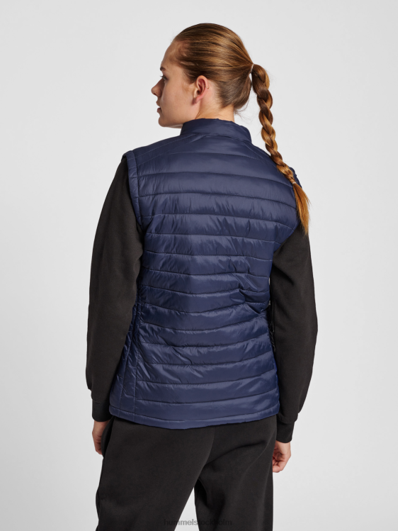 se Hummel kvinnor hmlröd quiltad väst LL40V2952 \"quiltad gilet\"