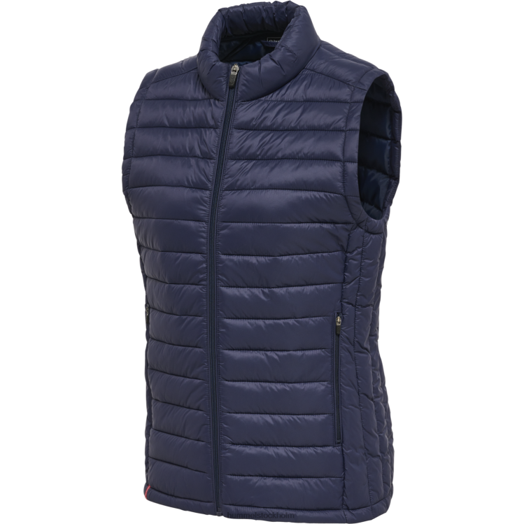 se Hummel kvinnor hmlröd quiltad väst LL40V2952 \"quiltad gilet\"