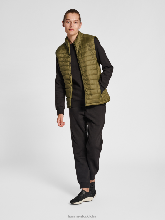 se Hummel kvinnor hmlröd quiltad väst LL40V3642 \"quiltad gilet\"