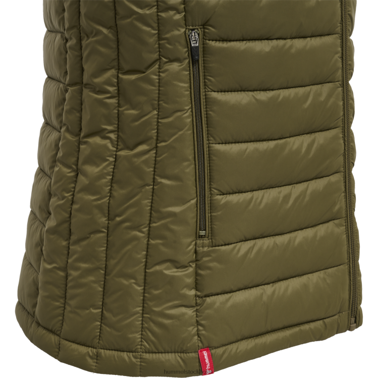 se Hummel kvinnor hmlröd quiltad väst LL40V3642 \"quiltad gilet\"