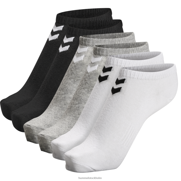 se Hummel kvinnor hmlchevron 6-pack ankelstrumpor LL40V1044 "ankelstrumpor 6-pack"