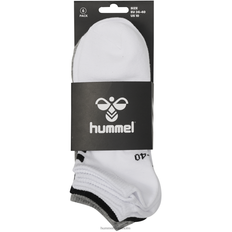 se Hummel kvinnor hmlchevron 6-pack ankelstrumpor LL40V1044 \"ankelstrumpor 6-pack\"