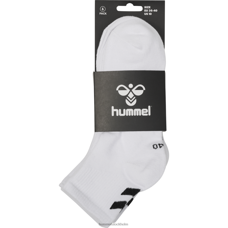 se Hummel kvinnor hmlchevron 6-pack mid cut strumpor LL40V961 \"mellanskurna strumpor 6-pack\"
