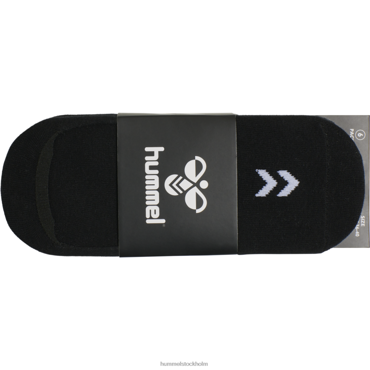 se Hummel kvinnor hmlchevron 6-pack no show strumpor LL40V471 \"6-pack no-show strumpor\"